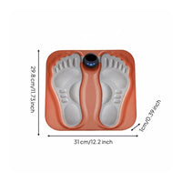 EMS Foot Massager Mat 6 Modes Electric Foot Massage Pad Rechargeable for Seniors