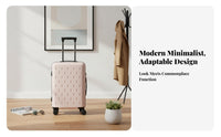 Hardside Suitcase Large Capacity Rolling Luggage Lightweight for Airport