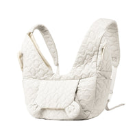 Pet Carrier Backpack with Side Pockets Quilted Pet Carrier Backpack Supportive Bag for Hiking, Walking