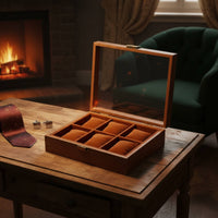 Watch Box Large Capacity Home Organizer Solid Wood