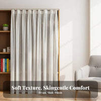 Drillno-drillDrill-No-Punch stick-on particulate Drape Clutter Concealer stick-on Pleated Screen Minimalist Design Cabinet Curtain for homeowners, RV Owners, Wardrobe, bookshelf, Bedroom, Kitchen