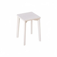 Stacking Square Stool Ergonomic Height Stackable Square Seat Odor-Clear