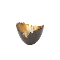 Aluminum Pedestal Bowl Reflective Bowl with Pedestal Base Decorative