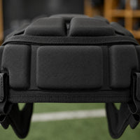 Football Training Helmet Adjustable Strap Foam Head Protector