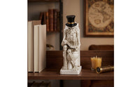 Funny Skeleton on Toilet | Gothic, Toilet Skeleton Figurine, for washroom