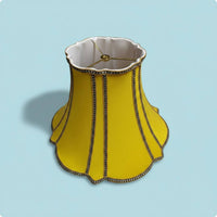 Irregular Lamp Shade Decorative Yellow Lamp Shade Replacement