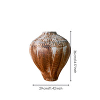 Rustic Minimalist Vase Centerpiece Vintage Flower Vase Stable Home Decor for Entryway