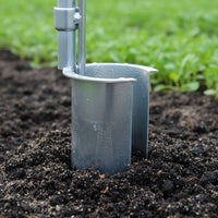 Manual Seedling Transplanter Sturdy Construction T-Handle Bulb Planter for Farm