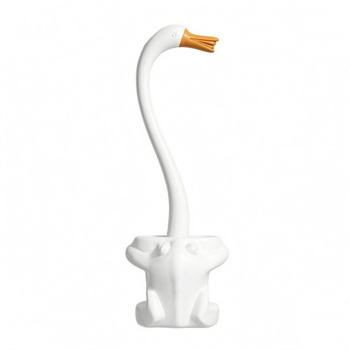 Creature Shaped Toilet Brush Space Saving Wall Mounted Toilet Brush