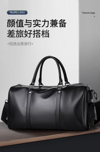 新款旅行包干湿分离运动瑜伽包独立鞋仓大容量健身包短途旅行训练
