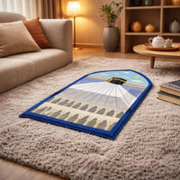 Padded Prayer Rug Soft Thick Prayer Rug Luxury for Muslims