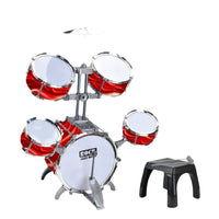 Large Drum Set Toy for Kids Jazz Drum Percussion Instrument Baby Drumming Toy
