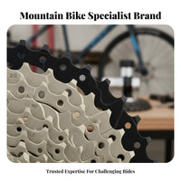 Mountain Bike Cassette Multi-Speed Cycle Cassette Bike Gear Sprockets Effortless Change Ing Drivetrain Part Wide Range