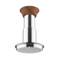 Coffee Tamper Flat Base Espresso Tamper Polished Metal