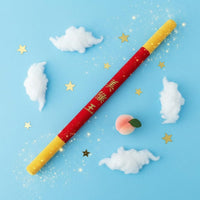 Soft and Safe ape protagonist's Golden Cudgel fabled Theme Toy rod Lightweight Cosplay item Extendable Design for Preschoolers, Mythology Fans, School Performances, Imaginative Play, Holiday Gift, Home Decor