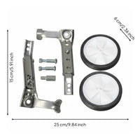 Auxiliary Cycle Wheels Steel Cycle Training Wheels Beginner Friendly Rear Wheel Training Stabilizers for Beginners