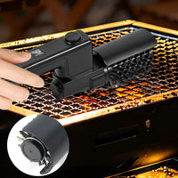 Electric Grill Brush Black Angled Grill Brush Easy to Clean