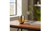 Metal Canister with Knob Sturdy Container Sealed for Vanity, Coffee Table