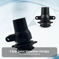 Flexible Rotation Rotating Pool Cleaner Part Flared Base Pool Cleaner Replacement Part Mounting Tabs Rotating Connector Through-Hole