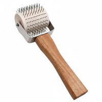 Ridged Roller Metal Shaft Propolis Remover Convenient for Beekeepers