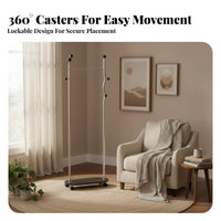 complimentarystanding Valet with Tray Multi-Functional Clothing Rack Stable Base