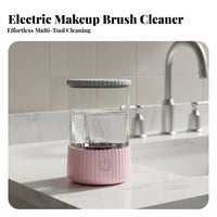 Gentle on Bristles Makeup Brush Cleaner and Dryer Portable Design Automatic Brush Cleaner and Dryer Quiet Operation for Women, Home, Bedroom