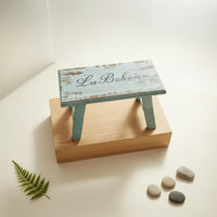 Mini Chair Decor Rustic Look Vintage Wood Bench Lightweight