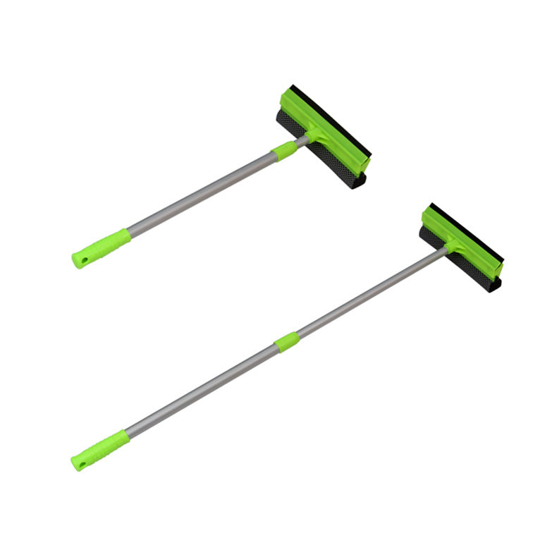 Glass Cleaner Window Squeegee, Double-Sided Window Brush, Scraper for Window Cleaning Tool