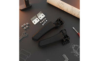 2 Pieces Long-Lasting Luggage Case Grab Handle Sturdy Aluminum Bike Armrest Ergonomic Design for Touring