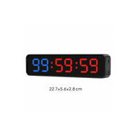 Attachable Fitness Timer Multifunction LED Gym Timer Adjustable Brightness