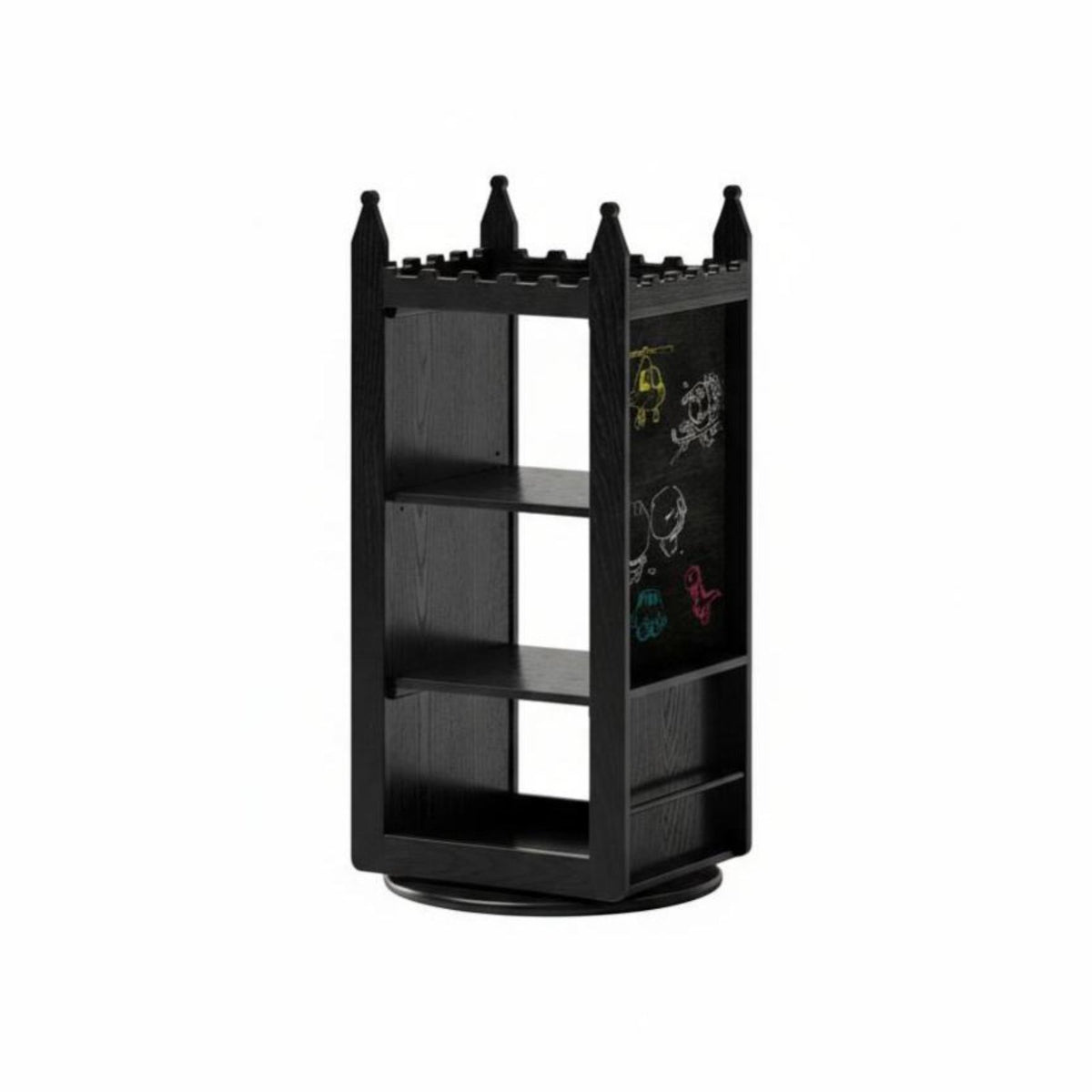 Rotating Castle book organizer Multi-Functional Storage kids' Furniture Space-Saving Easy to Assemble for Toddlers