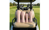 4 Pieces Golf Club Head Covers Shielded Driver Covers Soft-Lined Headcovers for Golfers, Travel