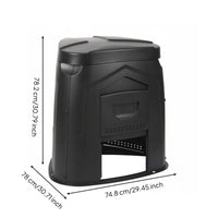 Outdoor Compost Bin Aerobic Fermentation Garden Compost Bin Sturdy and Waste Decomposer for Gardeners, Yard