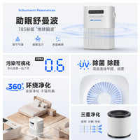 7.83Hz舒曼波空气净化器家用卧室除甲醛雾霾负离子高效除菌除味节