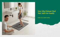 Diatomaceous Earth Bath Mat quick-dry