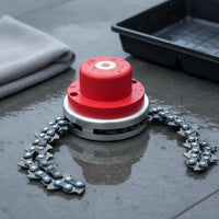 Metal Chain Grass Head Universal Fit Chain Trimmer Head Long-Lasting for Yard