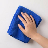 10-Pack Thick Microfibre Cloth and Dish Cloths, 30cm x 60cm Glass Cloth for Car Cleaning, 400 GSM High Absorbency Wear Resistant for Hair Drying