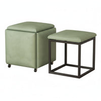 5 Pieces 5-in-1 Cube Stool Sturdy framework 5-in-1 stackableing Cube Easy to Clean