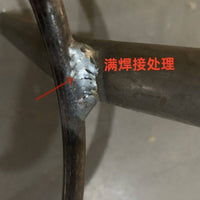 加重锅架子放铁锅三角架大号农村柴火灶野炊移动户外圆钢焊接锅台