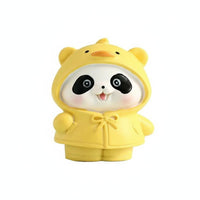 Small Gift Panda Dashboard Decoration Adorable Design Decorative Accessory Fine Details for Desktop