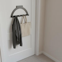 Door Back Clothes Rack No over Door Hook Rack Sturdy for Bedroom, Closet