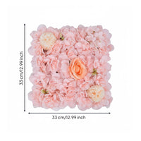 Artificial Rose Wall Panel Reusable Artificial Floral Panel Backdrop Special Occasion Decor for Wedding
