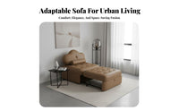 Folding Floor Mattress Multifunctional Sleeper Chair Multi-Functional Design Portable for Apartment Dwellers, Students