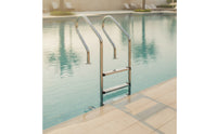 Stainless Steel Pool Ladder Rust-Resistant Pool Ladder with Non-Slip Steps Easy to Install for Homeowners
