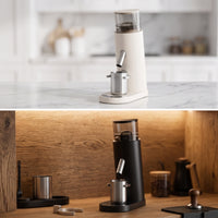 Electric Coffee 60-Step Coffee with Measuring Cup Cup Adjustable for Baristas, Espresso, Pour-over, Kitchen