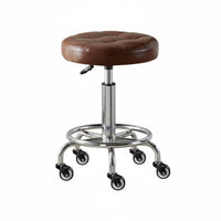 Adjustable Backrest Drafting Stool 360-Degree Swivel for Study Room, Home Users