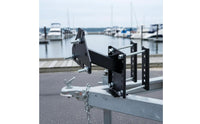 Trailer Spare Tire Carrier Triangular Plate Spare Tire Carrier Bracket Heavy Duty Vehicle Accessory
