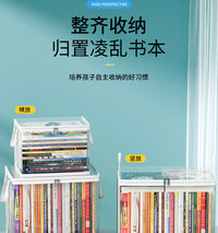 透明防尘书袋家用防潮大容量书籍课本收纳袋学生旧书整理收纳神器