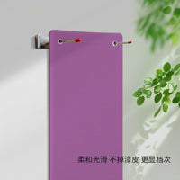 Wall Mounted Yoga Mat Holder with Adjustable Rack