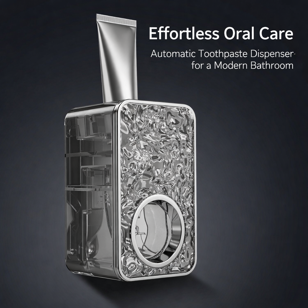 Wall Mounted Electric Toothbrush Holder No Drill, Transparent Gray Toothbrush Holder for Wall with Mouthwash Cup Holder, Toothbrush Holder